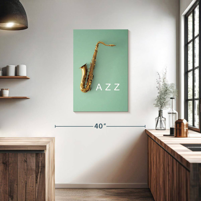 Abarca Jazz Saxophone, H 36 po x l 24 po