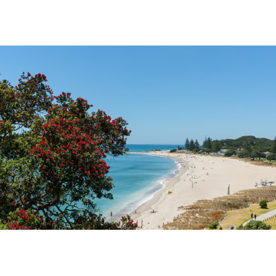 Ocean Beach View - Wrapped Canvas Print
