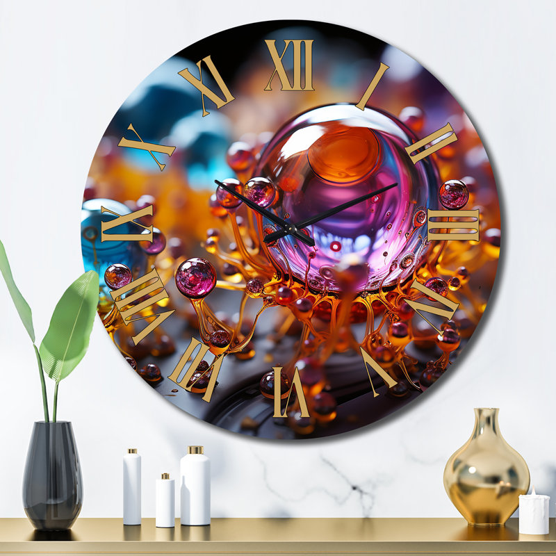 Horloge murale 3D, Grand