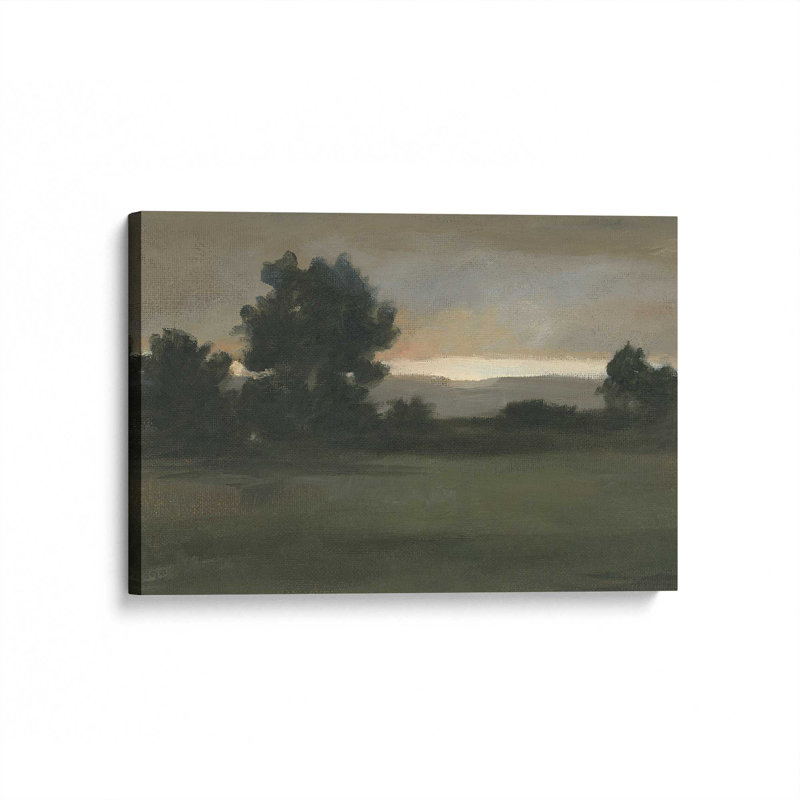 «Dramatic Sunset I» par Ethan Harper, reproduction d'art sur toile, H 12 po x l 16 po
