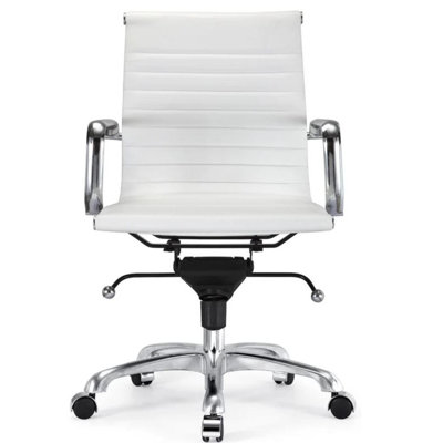 Chaise de bureau à dossier bas Palm