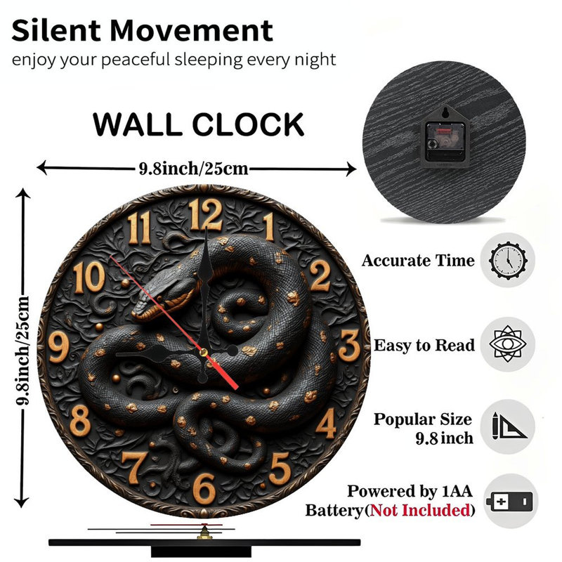 Horloge murale Fox