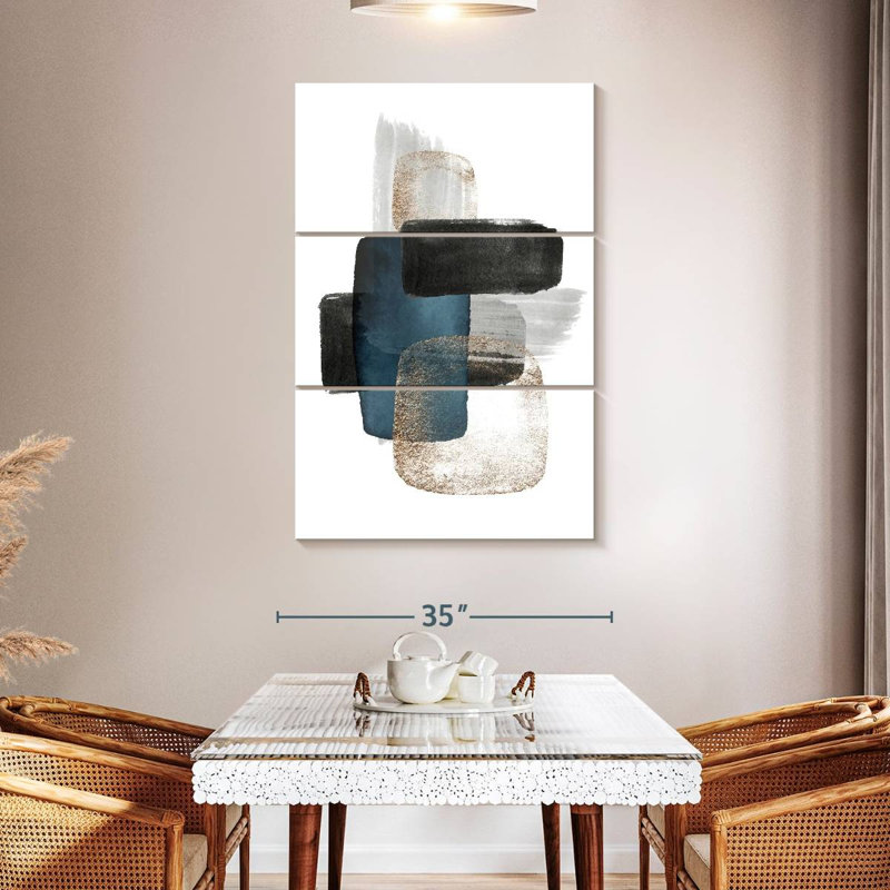 Avery Night Blue II, 50" H x 32" W