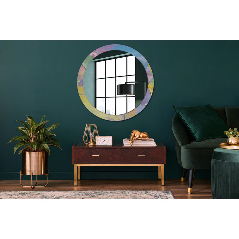Huldar Glass Flat Wall Mirror