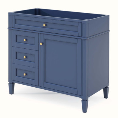 35'' Single Bathroom Vanity Base Only