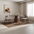 Modern Oval Solid Wood Dining Table-2121070589