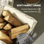50cm W Wicker Log Carrier