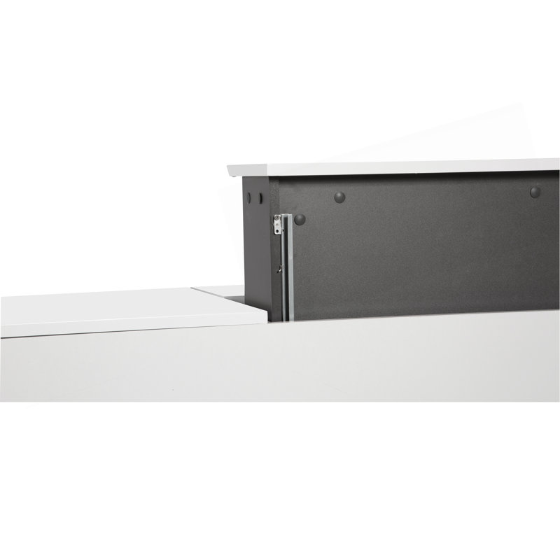 Meuble-lavabo mural peu encombrant avec lavabos doubles pour salles de bain modernes