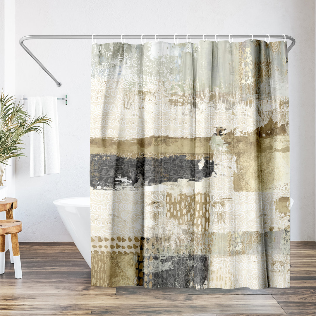 Abstract Shower Curtain Bare II by PI Creative Art The Twillery Co.®