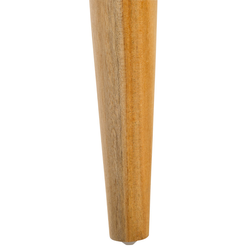 Kazbah Upholstered Counter Stool with Solid Wood Frame