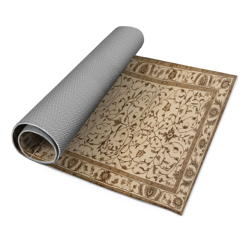Tapis d'intérieur et d'extérieur brun Persian, Rectangulaire 2 pi x 3 pi