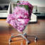 Coussin décoratif petites fleurs, fermeture de la vue-29079283-29079284