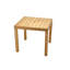 3 Pcs Grade-A Teak Wood Dining Set: 36" Square Table And 2 Leveb Stacking Arm Chairs #11LV0802-1302718935