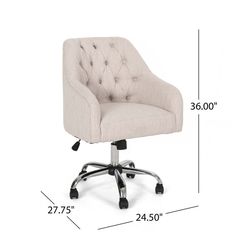 Classic Rolling Armchair with Wheels,Ideal for Reading,Working & Relaxing