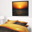 «Sunset Panorama Under Sea Surface», reproduction de photo sur toile tendue encadrée-26684335-64034139