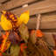 45Cm Hanging Artificial Sunflower Whirl Autumn Wreath