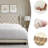 Fabric Upholstered Bed,Tufted Headboard Adjustable Height Bed Frame-2004121567-2004121581