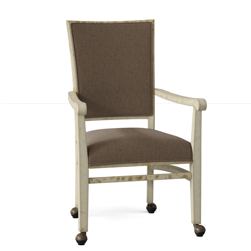 Plymouth Upholstered Arm Chair, Bark (8789 06), Espresso