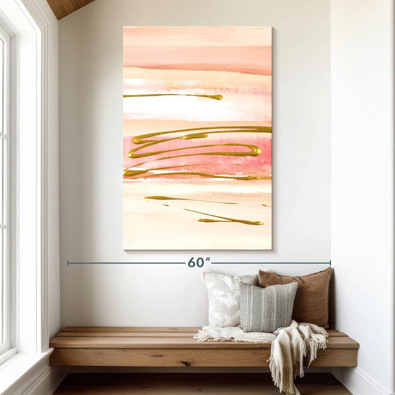 Avery No Hustle No Bustle I, 51" H x 34" W