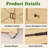 Farmhouse Murphy Bed With Storage,Murphy Bed Cabinet With Build-in Charging Station For Bedroom,Guest Room-695913877-695913879