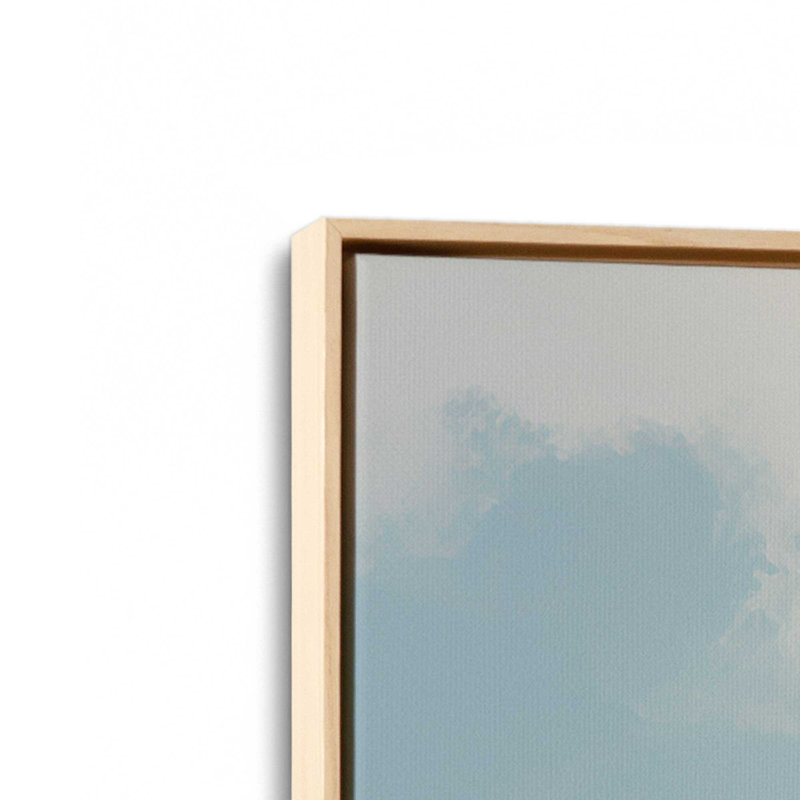 Carousel Dreams In The Sky sur toile, H 24,75 po x l 36,75 po, Cadre américain en érable flottant