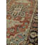 Hand-Knotted High-Quality Red and Blue Runner