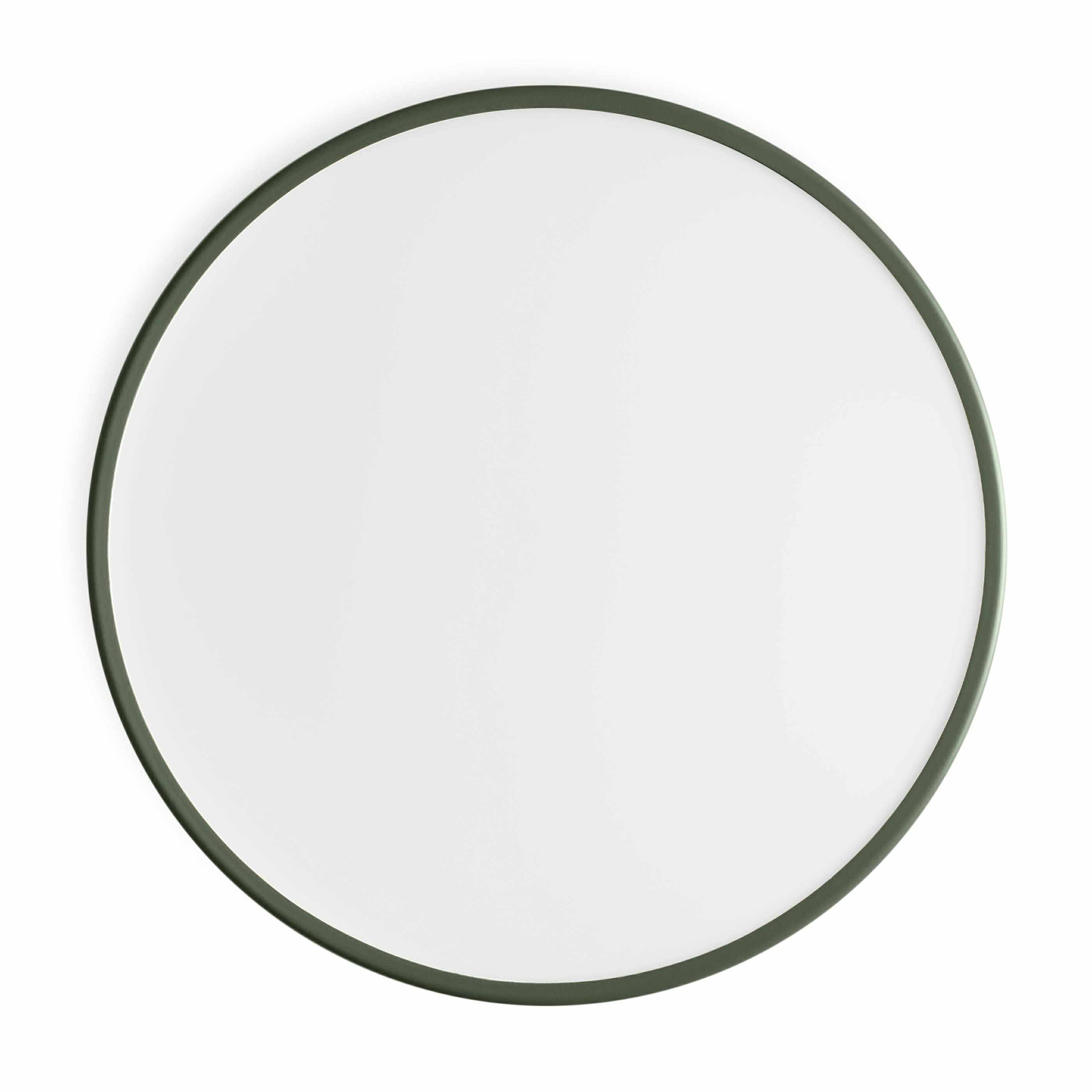 Bobber Single Light Glass LED Flush Mount, 4" H x 20" W x 20" D, Gray Green