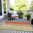 Machine Washable Indoor/Outdoor Xhevrie Coral Rug-606389821