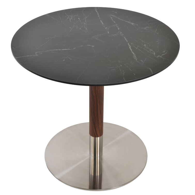 sohoConcept Marble Pedestal Dining Table | Wayfair