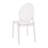 Extra Wide Resin All-Weather Ghost Banquet Chairs