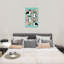 « corgi floral collage ii », impression sur toile tendue-19741706-74737686-74737680