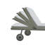 Fauteuil inclinable pour l'extérieur