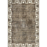 Olvera Geometric Bordered Area Rug
