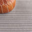 Tapis rayé en coton gris / taupe Martha Stewart-73725272