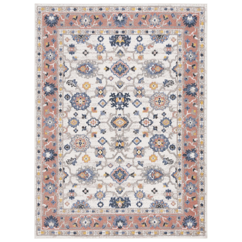 Astoria Performance Oriental Rug, Square 6'7"