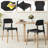 Corrigan Studio® Dining Side Chairs Set Of 4 With Ergonomic Backrest Wide Seat & Sturdy Wooden Legs-385451102