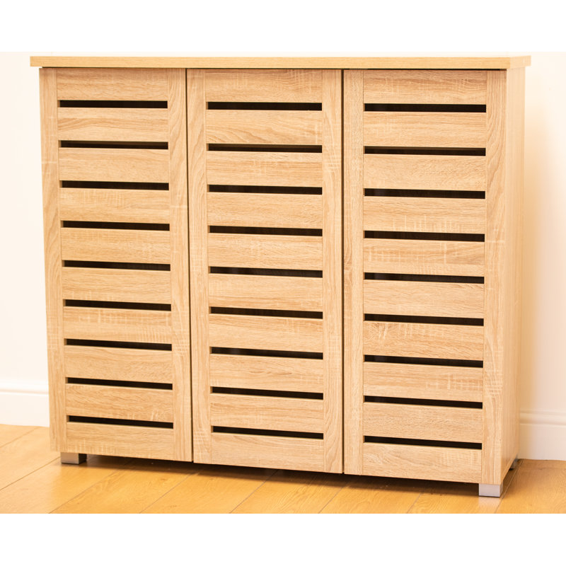 Ain Shoe Storage Cabinet, Oak