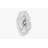 Poppy Flower Wall Decor In Silver/Black