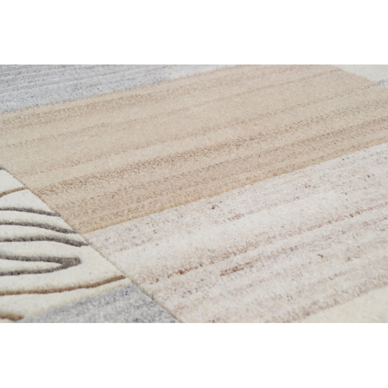 Rectangular Nakarta Wool Hand Woven Area Rug, Rectangle 140 x 250cm