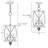 Tilghman 3 - Light Unique/Statement Pendant