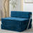 Demariana Modular Sectional: Chic Chenille Sofa With Removable Back Cushion, Single Seat-376303585
