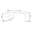 Bureau rectangulaire en bois massif brun noisette-1145623493-1145623488