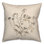 Botanicals Charcoal Tans Texture II Indoor / Outdoor Pillow