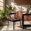 Chaises de salle à manger en chêne massif l 22,8 po x P 22 po x H 30,3 po Farini-129479445-129479447-129479446