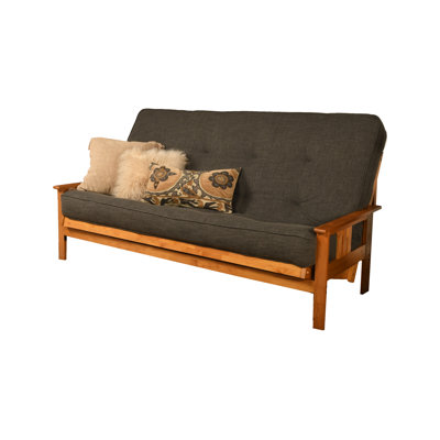Johnte Queen 86" Futon Frame and Mattress