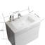 Meuble-lavabo blanc 30 po avec lavabo