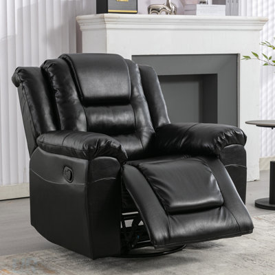 Fauteuil inclinable de cinéma maison pivotant à 360 ° avec de larges accoudoirs pour un confort et une détente ultimes dans le salon ou la chambre à coucher