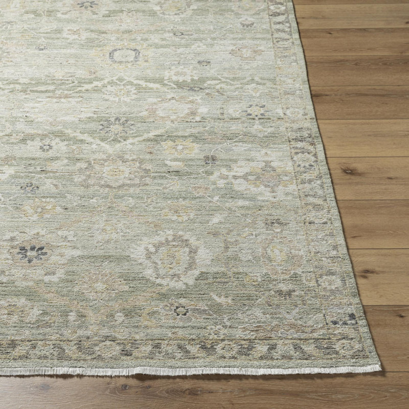 Khorasan Handmade Wool Abstract Area Rug, Rectangle 8' x 10'