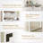 Shoe Cabinet with 2 Flip Drawers-326106244