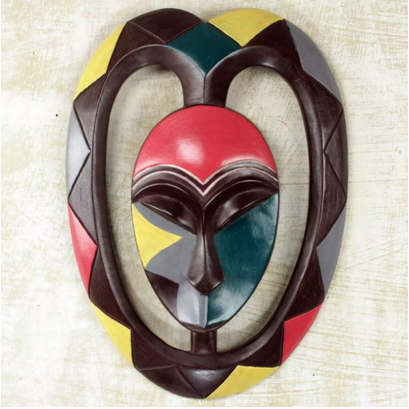 African Handmade Wood Wall Decor